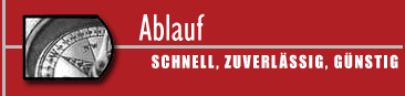 Ablauf Ihrer Übersetzung
